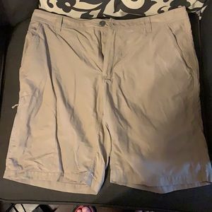 Nike all conditions gear khaki shorts. 38 waist